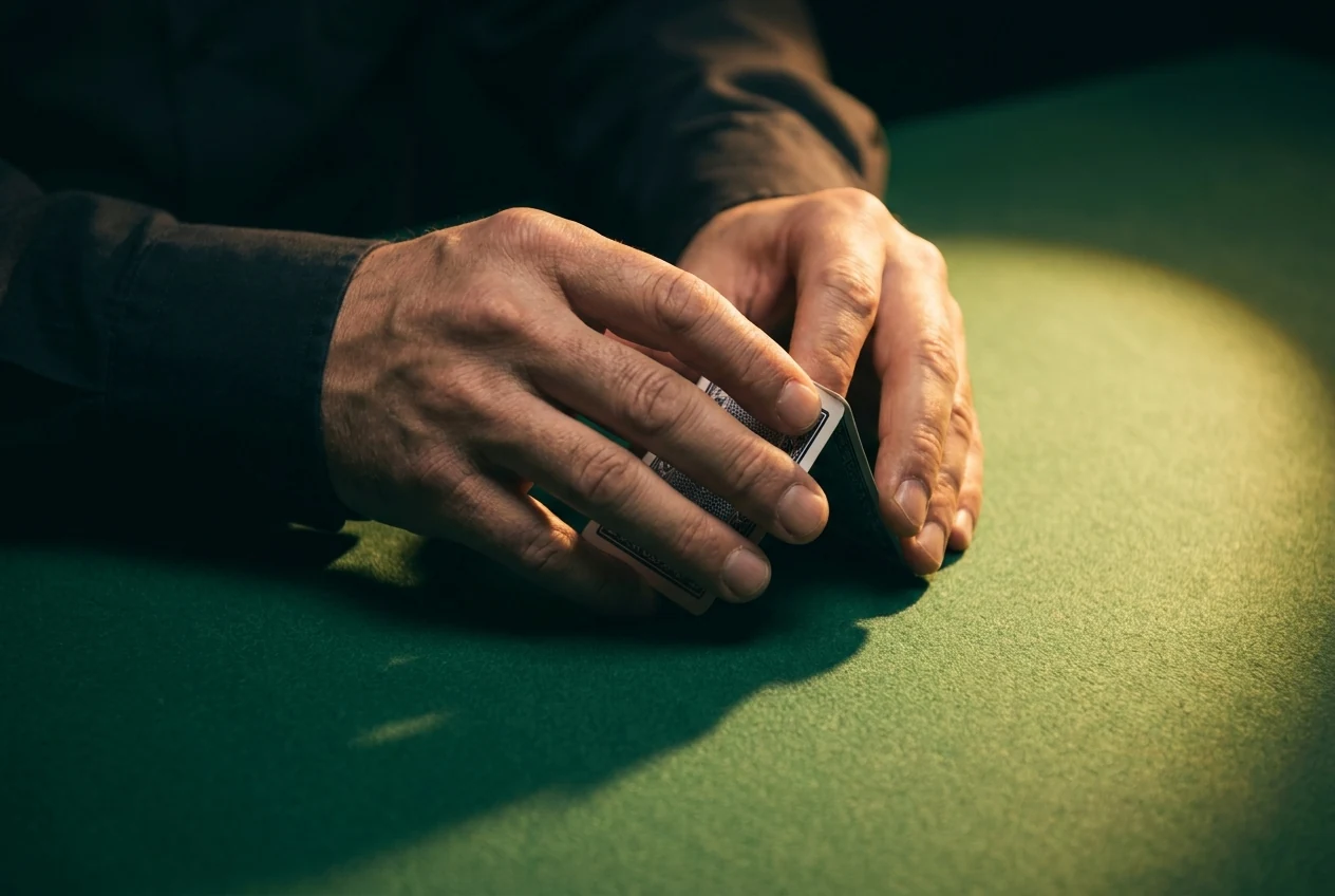 Baccarat Squeeze table game at Crowngreen Casino