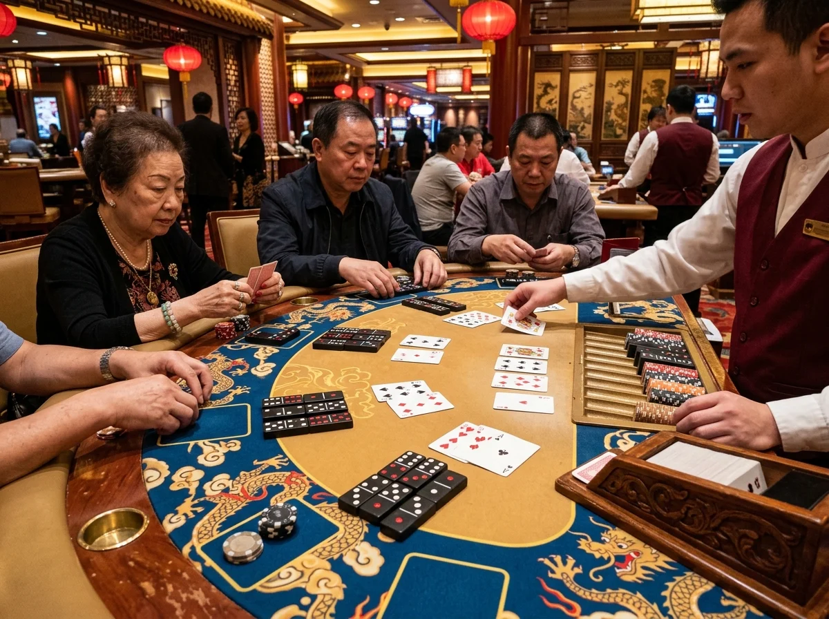 Pai Gow Poker jeu de table